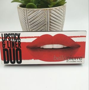 Bella'pierre Matte Lipstick & Lipliner Duo.